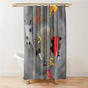 Twisters 2024 Action and Thriller Shower Curtain