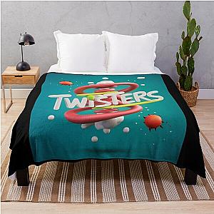 Twisters t-shirt  Gift a to your father, husband, boyfriend, girlfriend! show 2025 Throw Blanket