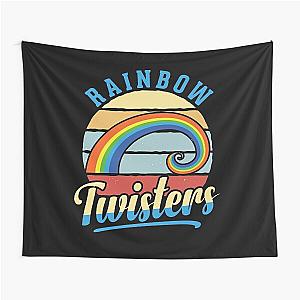 Vintage Rainbow Twisters Tapestry