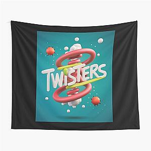 Twisters t-shirt  Gift a to your father, husband, boyfriend, girlfriend! show 2025 Tapestry