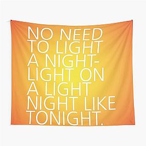 Light a Nightlight - Tongue Twisters Tapestry