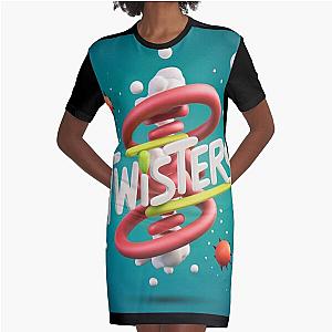 Twisters t-shirt  Gift a to your father, husband, boyfriend, girlfriend! show 2025 Graphic T-Shirt Dress