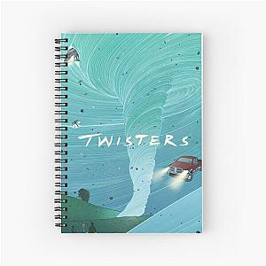 Twisters 2024 Action and Thriller Spiral Notebook