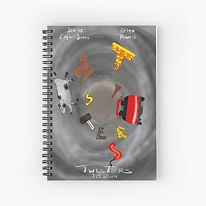 Twisters 2024 Action and Thriller Spiral Notebook