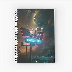 Twisters 2024 Action and Thriller Spiral Notebook