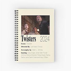 Twisters Poster Spiral Notebook