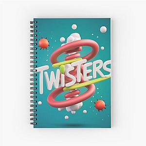 Twisters t-shirt  Gift a to your father, husband, boyfriend, girlfriend! show 2025 Spiral Notebook