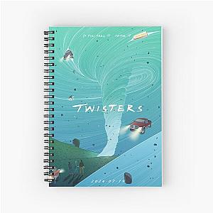 Twisters Movie Spiral Notebook