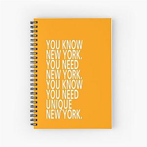 You know New York - Tongue Twisters Spiral Notebook