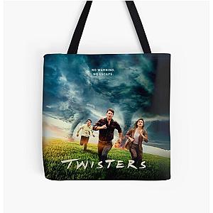 Twisters All Over Print Tote Bag