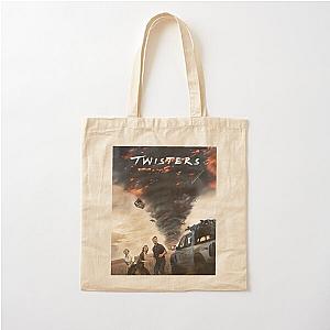 Twisters 2024 Action and Thriller Cotton Tote Bag