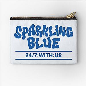 TWS - Sparkling Blue - Kpop Merch for Fans - Gift for 247: With Us stans Zipper Pouch