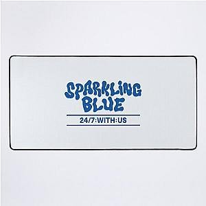 TWS - Sparkling Blue - Kpop Merch for Fans - Gift for 247: With Us stans Desk Mat