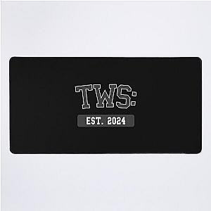 Kpop College - TWS - Kpop Merch for Kpop fans - Gift for 247: With Us stans Desk Mat