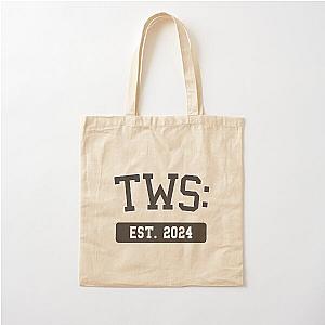 Kpop College - TWS - Kpop Merch for Kpop fans - Gift for 247: With Us stans Cotton Tote Bag