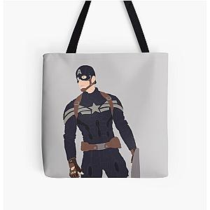 catws steve rogers stealth suit All Over Print Tote Bag