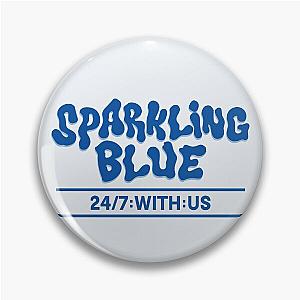 TWS - Sparkling Blue - Kpop Merch for Fans - Gift for 247: With Us stans Pin