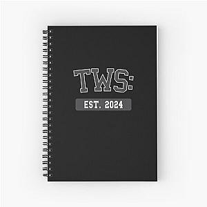 Kpop College - TWS - Kpop Merch for Kpop fans - Gift for 247: With Us stans Spiral Notebook