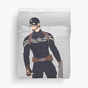 catws steve rogers stealth suit Duvet Cover