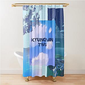 TWS Kyungmin  Shower Curtain