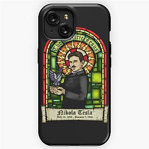 Nikola Tesla - Rest In Power Tx2 iPhone Tough Case