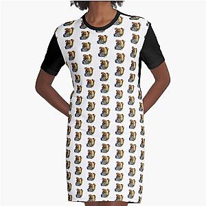 Tyga the Brindle Staffy Graphic T-Shirt Dress