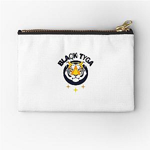 Black Tyga  Zipper Pouch