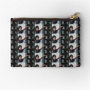 Kylie Jenner Framed Tygas Mugshot Zipper Pouch