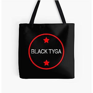 Black Tyga  All Over Print Tote Bag