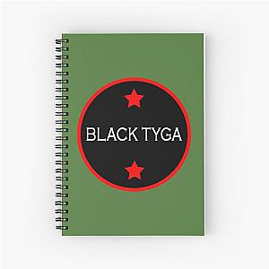 Black Tyga  Spiral Notebook