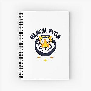 Black Tyga  Spiral Notebook