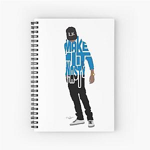 Michael Ray Nguyen-Stevenson AKA Tyga Spiral Notebook