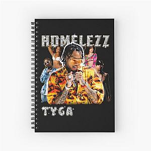 Tyga Rapper Vintage 90s Spiral Notebook