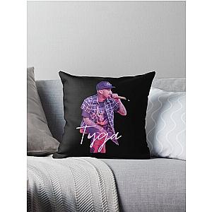 Tyga singing Throw Pillow