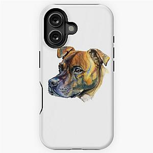 Tyga the Brindle Staffy iPhone Tough Case