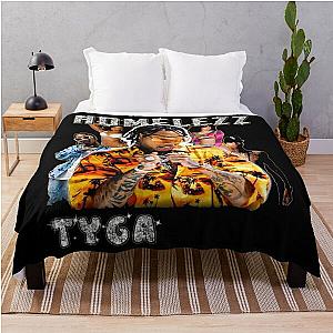 Tyga Rapper Vintage 90s Throw Blanket