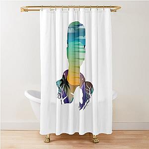 Tyga Landscape  Shower Curtain