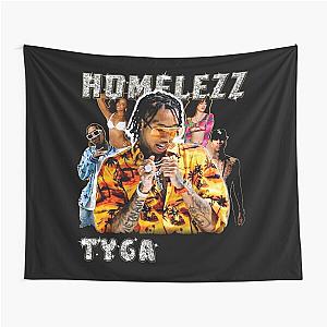 Tyga Rapper Vintage 90s Tapestry