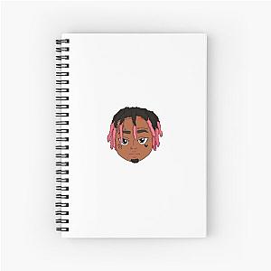 Tyla Yaweh Manga Design (White Background) Spiral Notebook