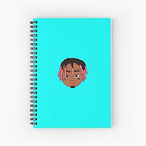 Tyla Yaweh Manga Design (Aqua Background) Spiral Notebook