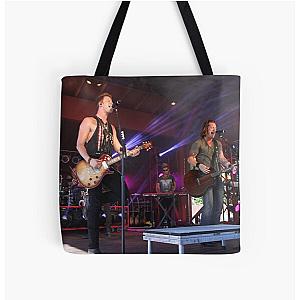 Brian Kelley and Tyler Hubbard - Florida Georgia Line - Photograph All Over Print Tote Bag