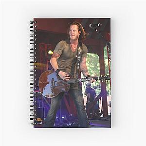 Tyler Hubbard - Florida Georgia Line - Photograph Spiral Notebook