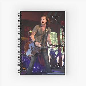 Tyler Hubbard - Florida Georgia Line - Photograph Spiral Notebook