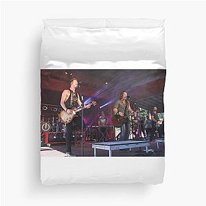 Brian Kelley and Tyler Hubbard - Florida Georgia Line - Photograph Duvet Cover