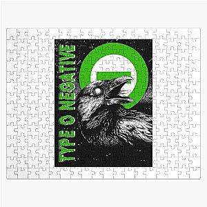 Type O Negative Band Tee Peter Steele Type O Negative Poster Doom Metal The Popular Child's Band Has Long Hair To Show The Rock Style That Is Loved By The Audience Jigsaw Puzzle