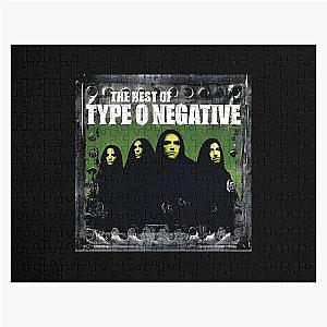 The Best of Type O Negative album art retro Jigsaw Puzzle