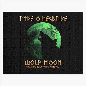 Type O Negative Wolf Moon The Popular Child's Band Has Long Hair To Show The Rock Style That Is Loved By The Audience Jigsaw Puzzle