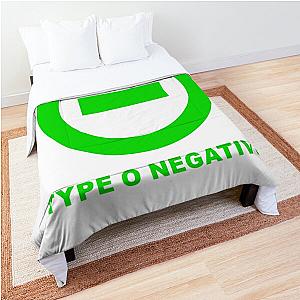 Type O Negative Trending Design Art The Popular Child's Band Has Long Hair To Show The Rock Style That Is Loved By The Audience Comforter