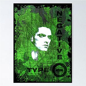 Type O Negative - Peter Steele - (Creepy Green) Light Version. Poster