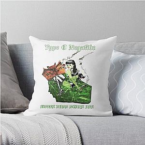 Type O Negative Little Miss Scare All Throw Pillow